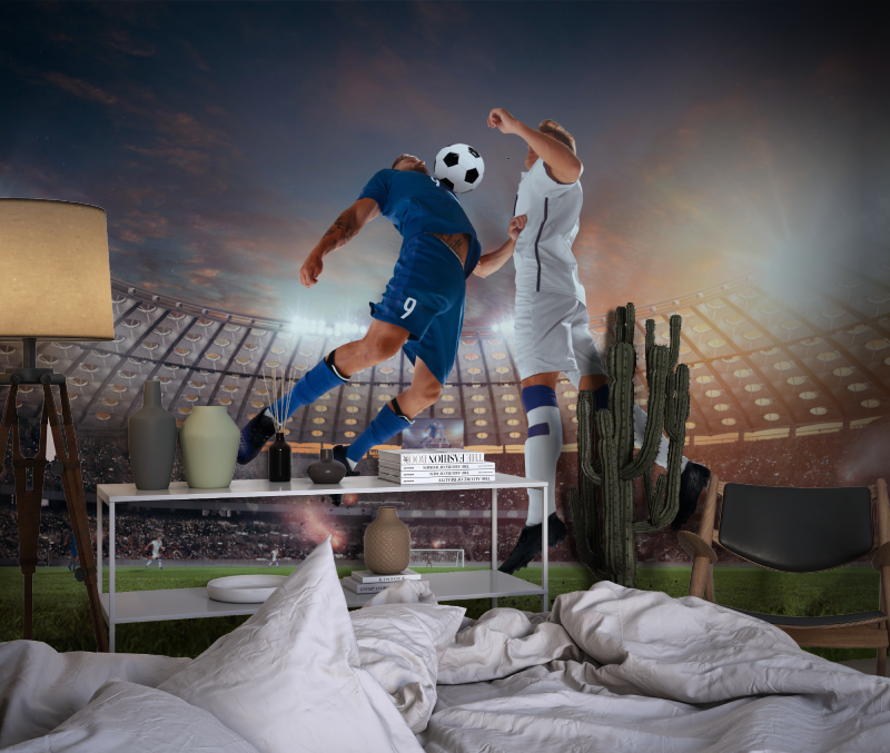 Soccer Players Wallpaper | Murals Wallpaper