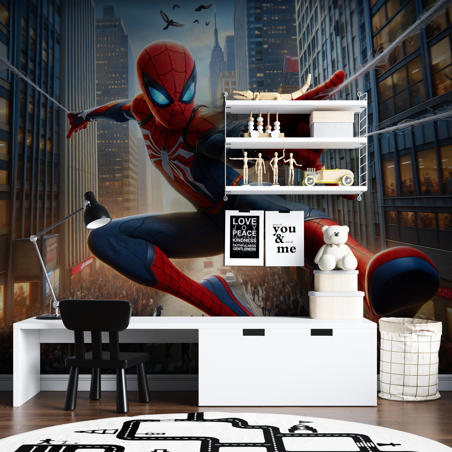 Spider-Man New York Wallpaper | Murals Wallpaper