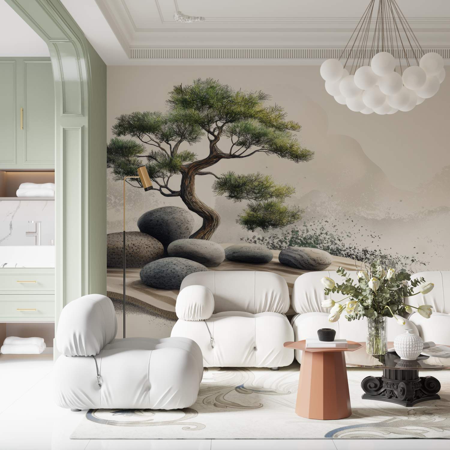 Japanese Tree Zen Wallpaper | Murals Wallpaper