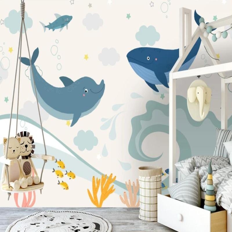 Marine Theme Bedroom Decor | Murals Wallpaper