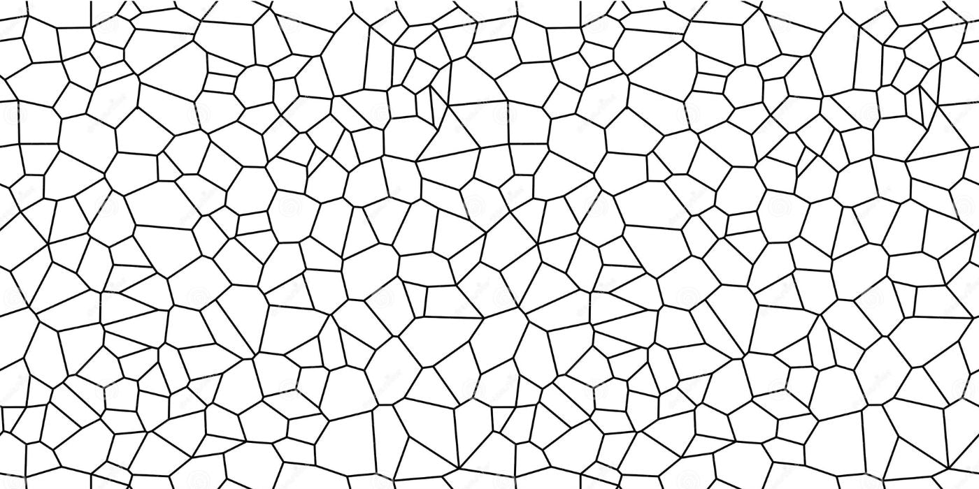 Mural Black and White Geometric Wallpaper