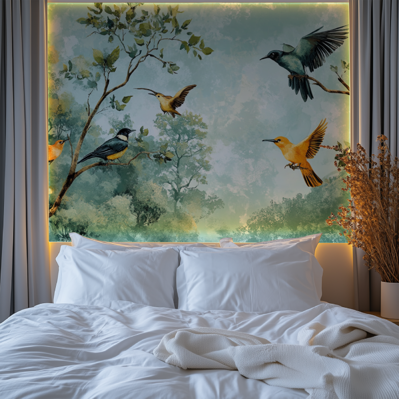 Bird Tree Wallpaper | Murals Wallpaper
