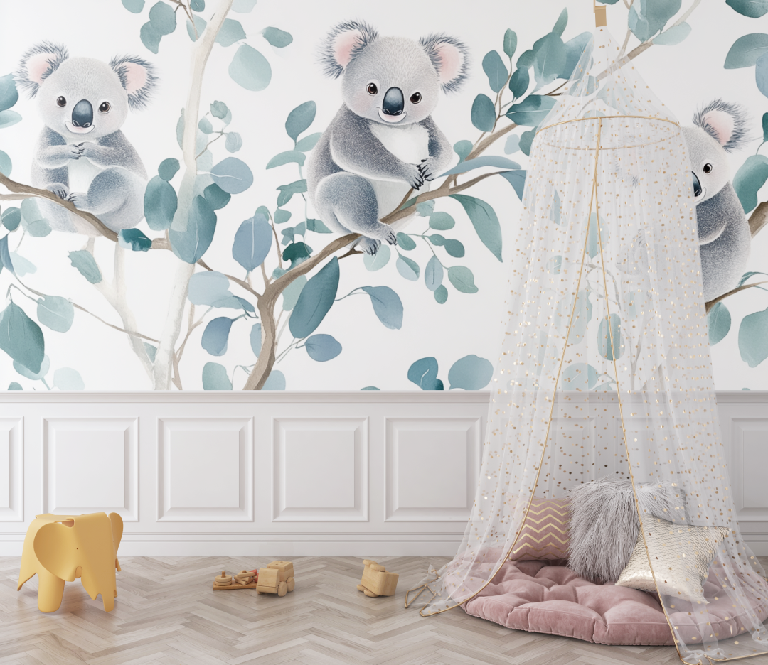 Koala and Pearl Sky Wallpaper | Murals Wallpaper