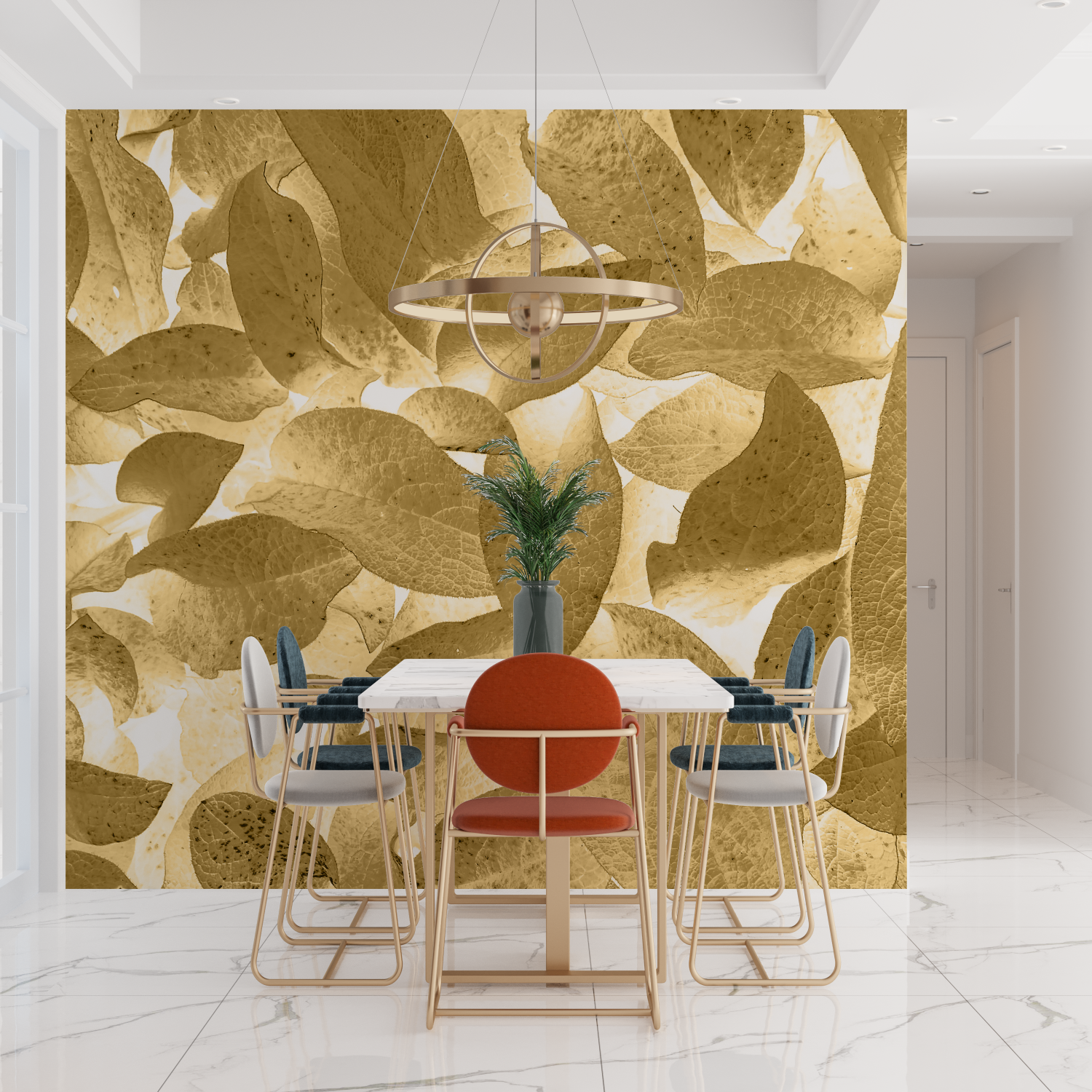 Gold Effect Wallpaper | Murals Wallpaper