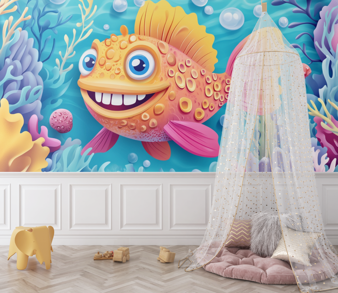 Big Fish Marine Wallpaper | Murals Wallpaper