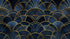 Art Deco Blue Gold Wallpaper | Murals Wallpaper