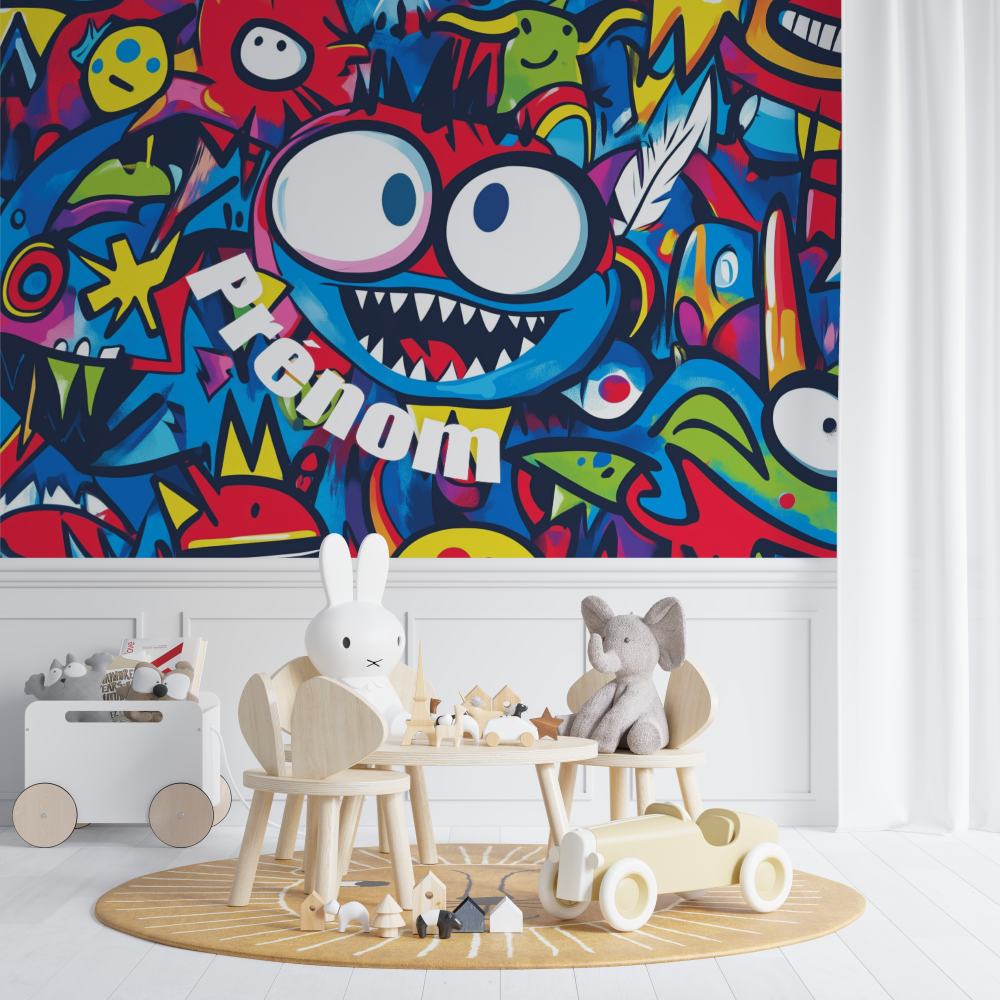 Boy Graffiti Name Wallpaper | Murals Wallpaper