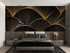 Elegant Black and Gold Art Deco Wallpaper | Murals Wallpaper