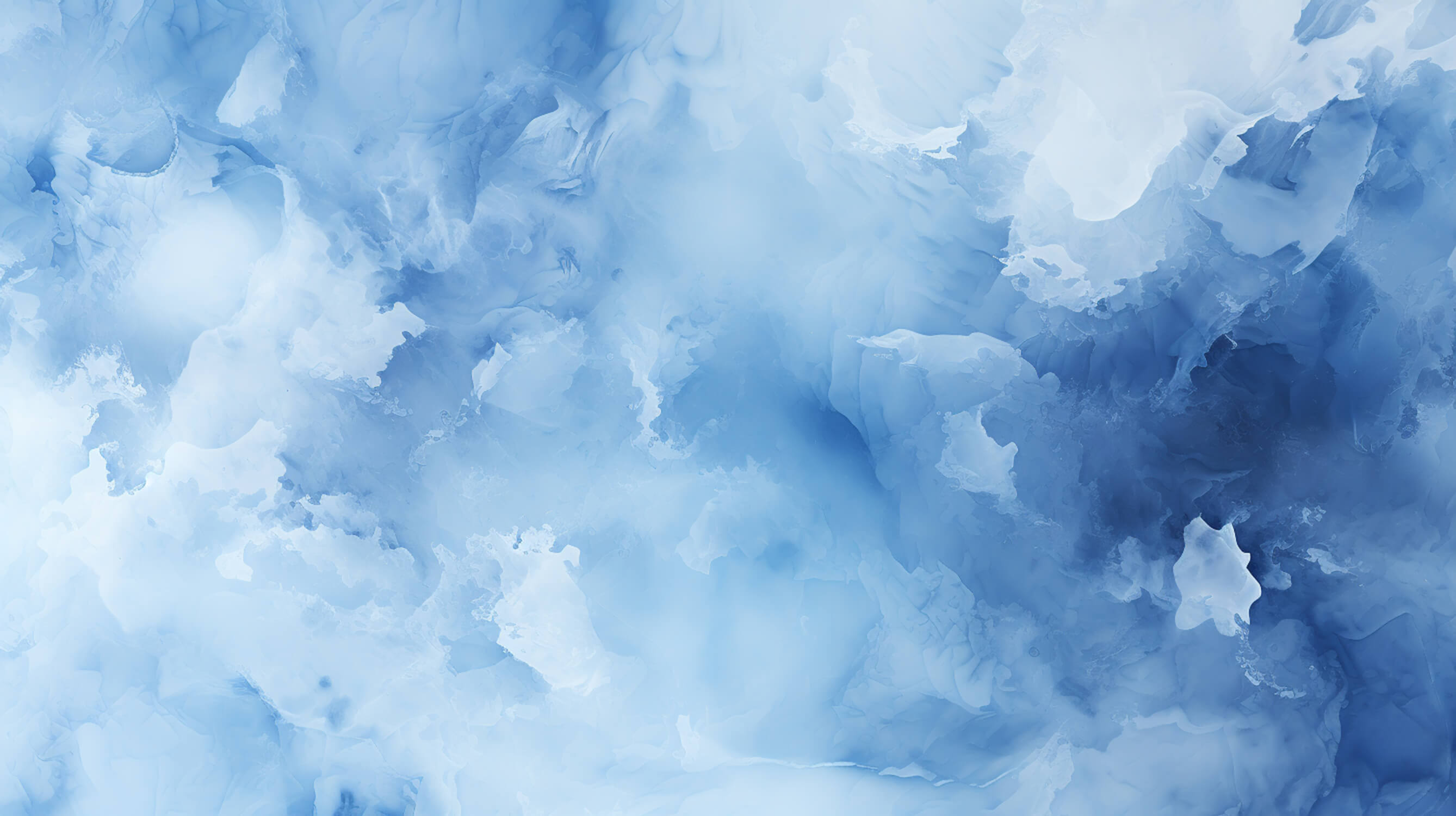 Watercolor Wallpaper Blue Shades | Murals Wallpaper