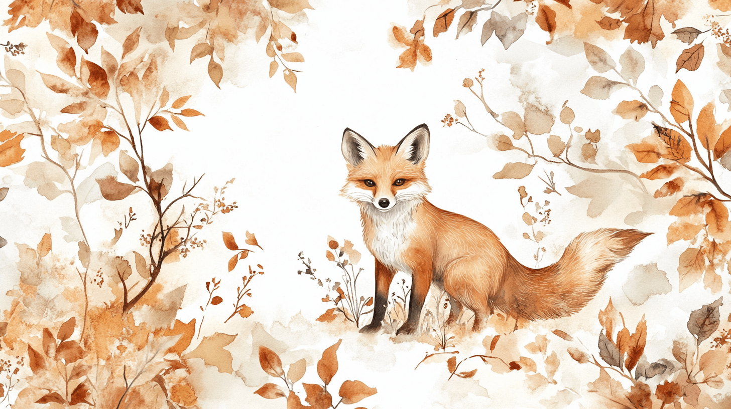 Fox Wallpaper Baby Room | Murals Wallpaper