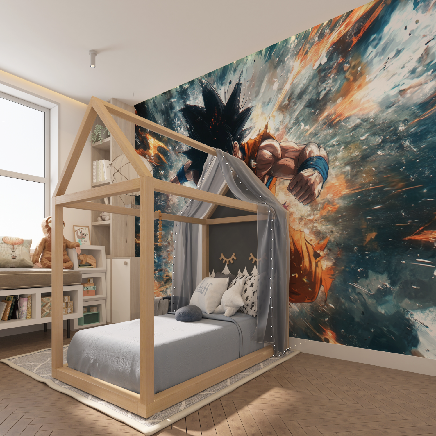 DBZ Design Wallpaper | Murals Wallpaper