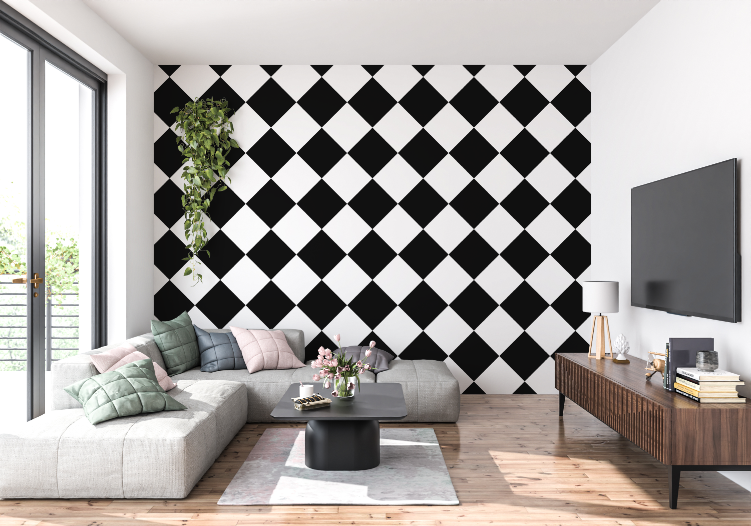 Black Diamond Wallpaper | Murals Wallpaper