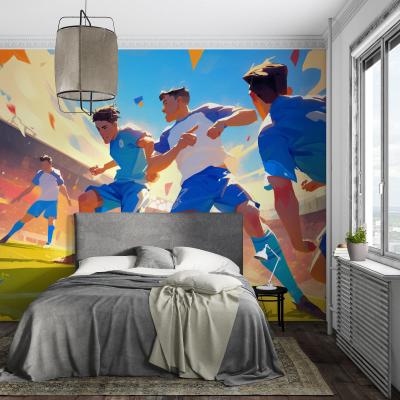 Ados papier peint foot piece ados