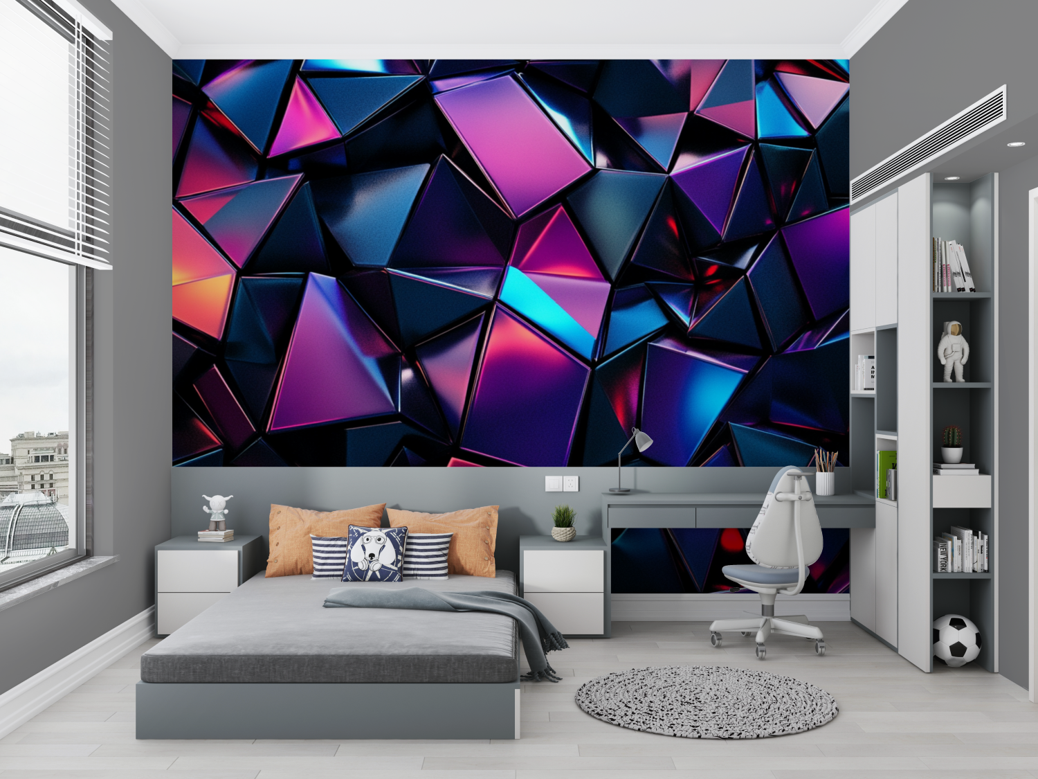 Neon Gaming Room Wallpaper Arc | Murals Wallpaper