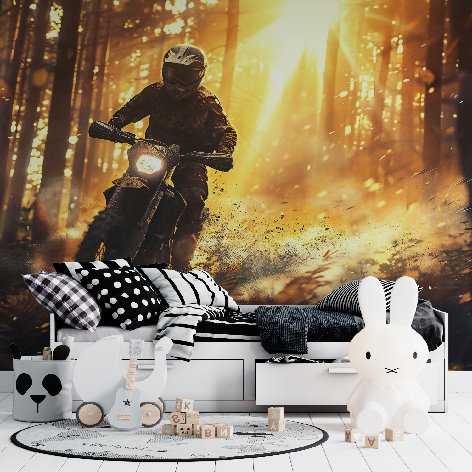 Motorcycle Wallpaper Decor | Murals Wallpaper