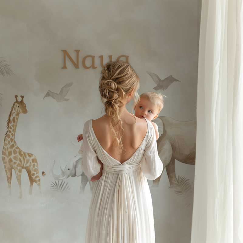 Tapete mit Tiermotiv Safari BB123