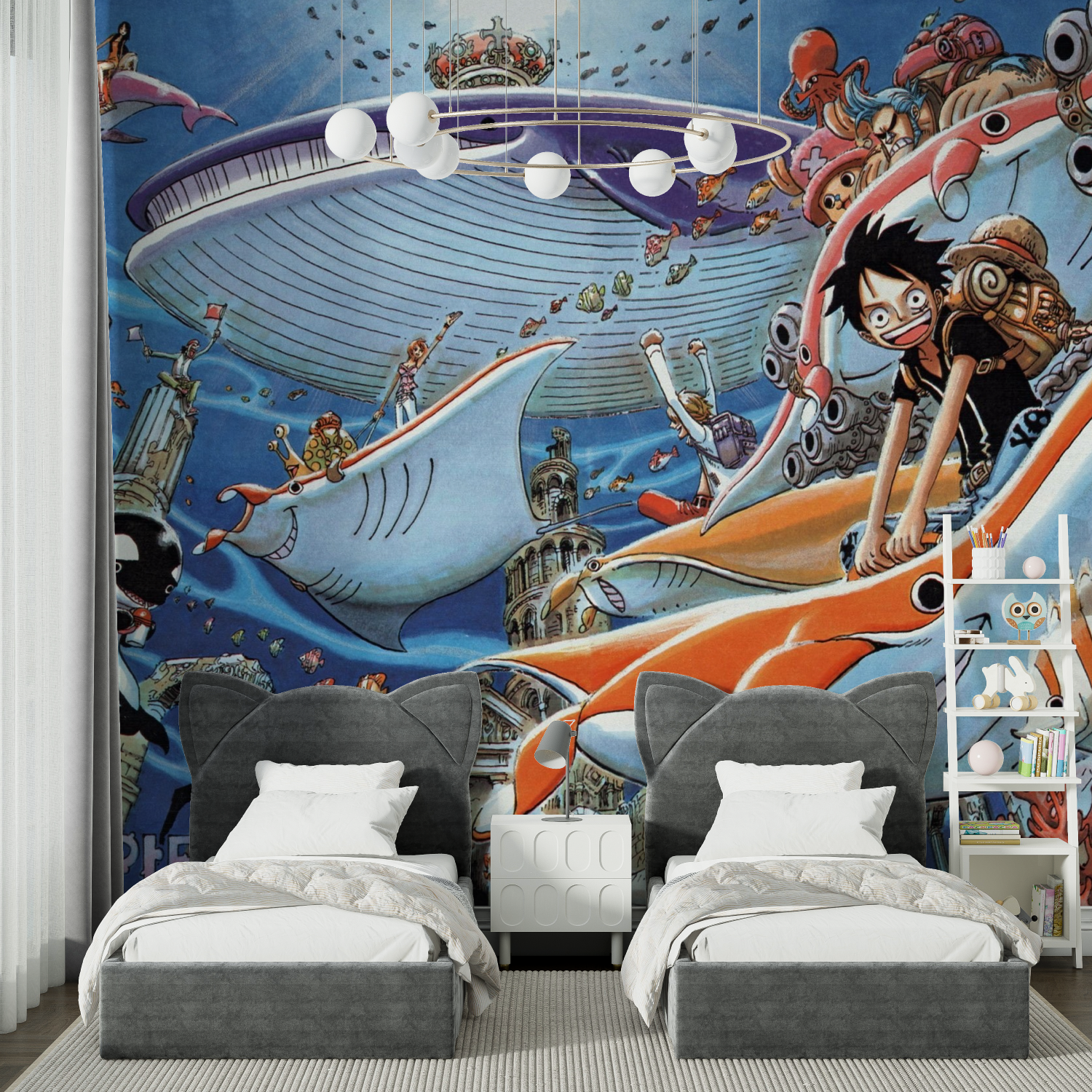 One Piece Fish-Man Island Wallpaper | Murals Wallpaper