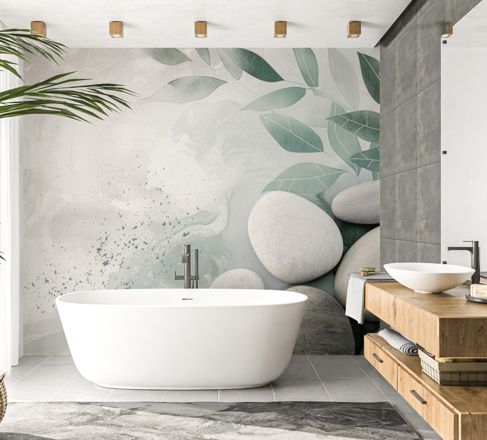 Zen Bathroom Wallpaper | Murals Wallpaper