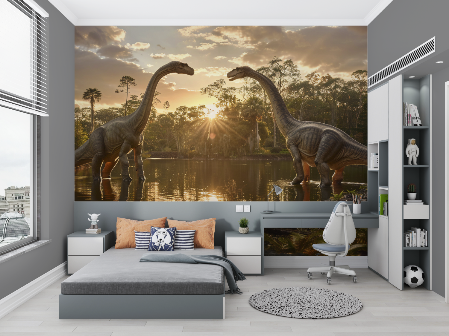 Custom Dinosaur Wallpaper | Murals Wallpaper