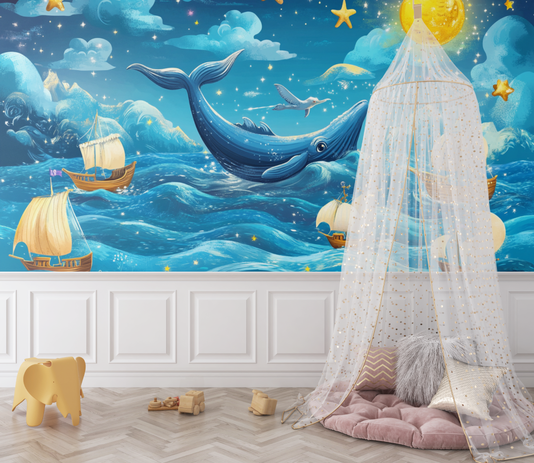 Dreamy Ocean Bedroom Marine Wallpaper | Murals Wallpaper