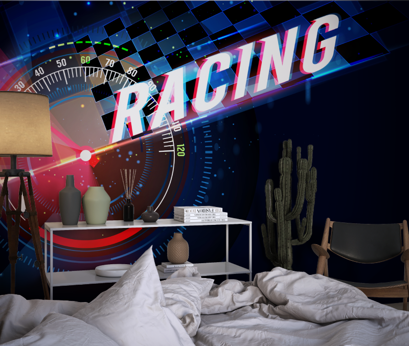 Racing Car Speedometer Wallpaper | Murals Wallpaper