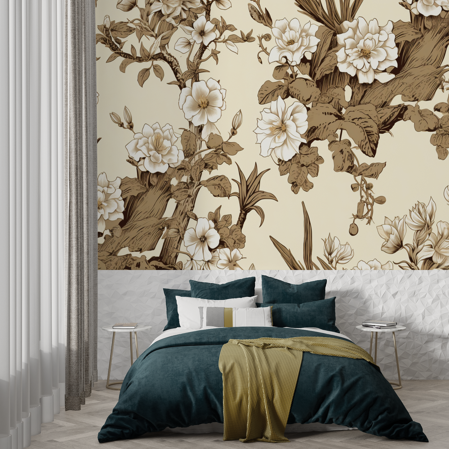 Japanese Toile Wallpaper | Murals Wallpaper