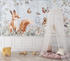Fox Flower Mural Wallpaper | Murals Wallpaper