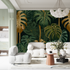 Gold Jungle Wallpaper | Murals Wallpaper