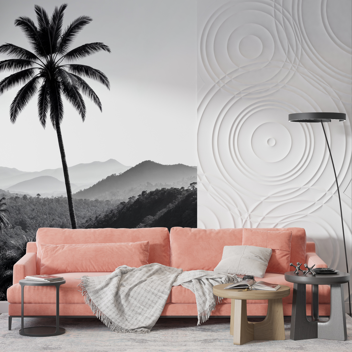 Black Wallpaper for Adult Bedroom | Murals Wallpaper