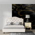 Gold and Black Wallpaper | Murals Wallpaper