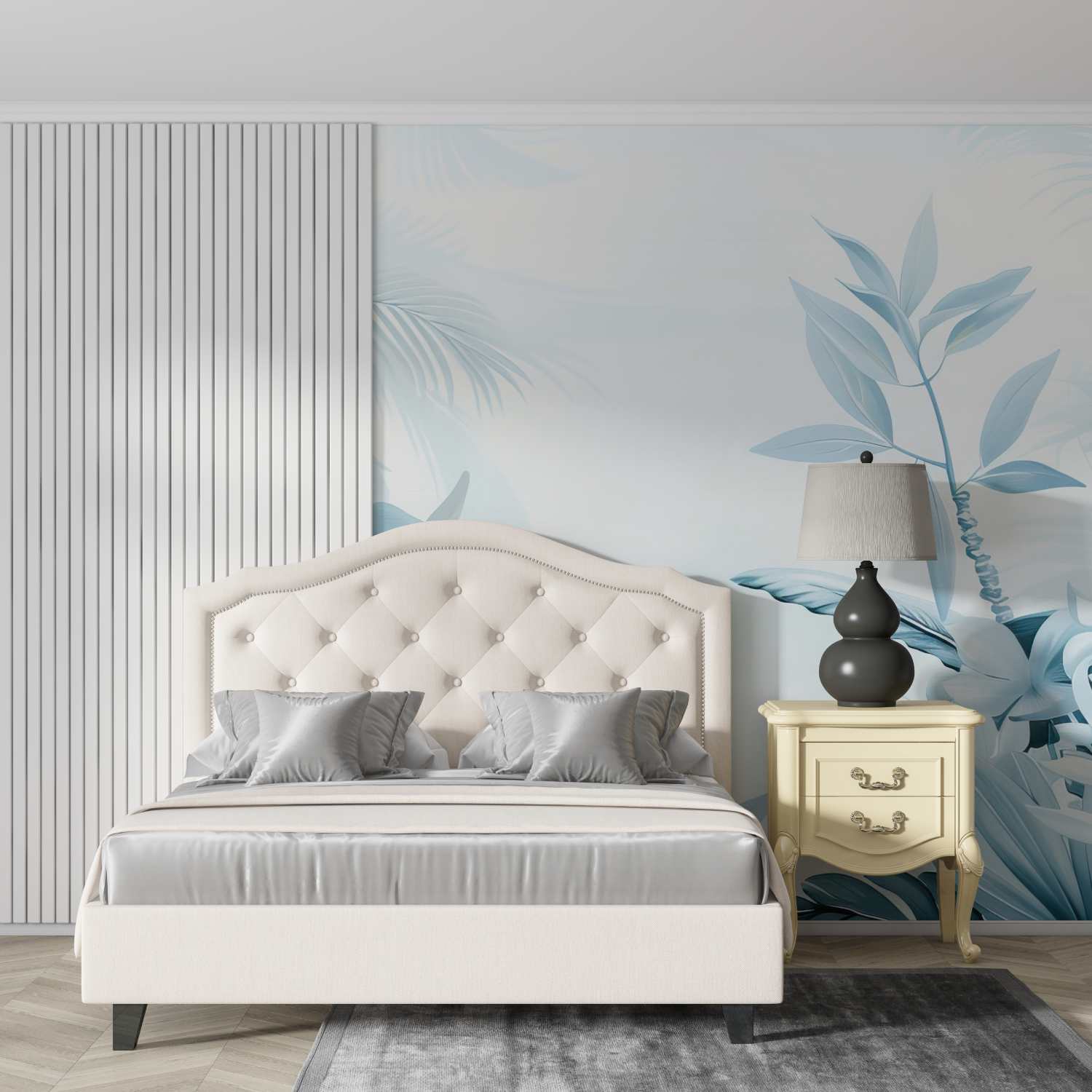 Blue Wallpaper for Bedroom | Murals Wallpaper