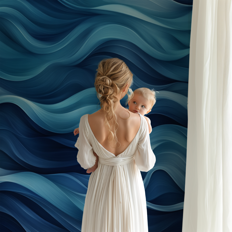 Marine Wallpaper Wave Poetry | Murals Wallpaper