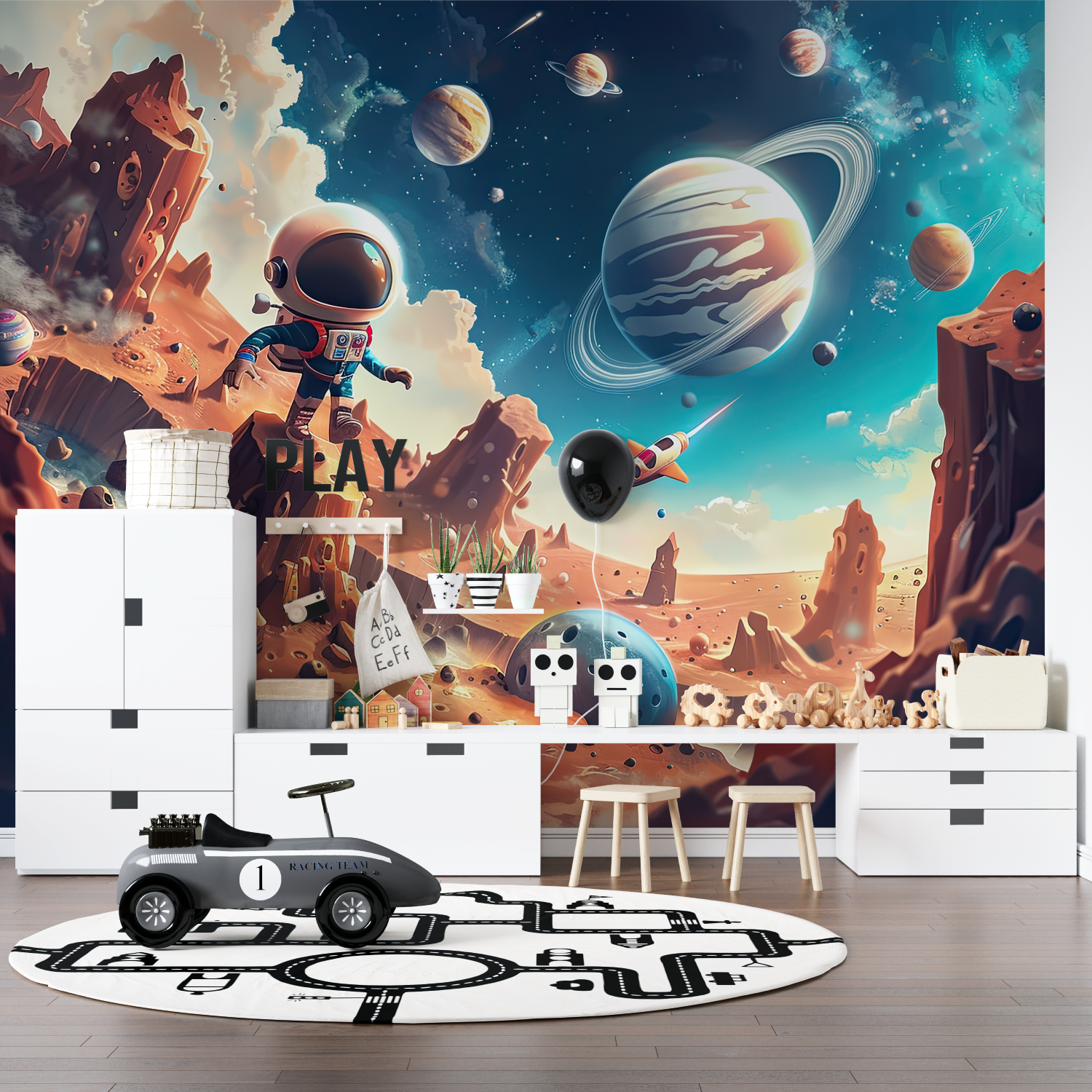 Teen Space Sci-Fi Wallpaper | Murals Wallpaper