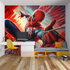 Spiderman Red Wallpaper | Murals Wallpaper