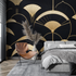 Gold Sky Art Deco Wallpaper | Murals Wallpaper