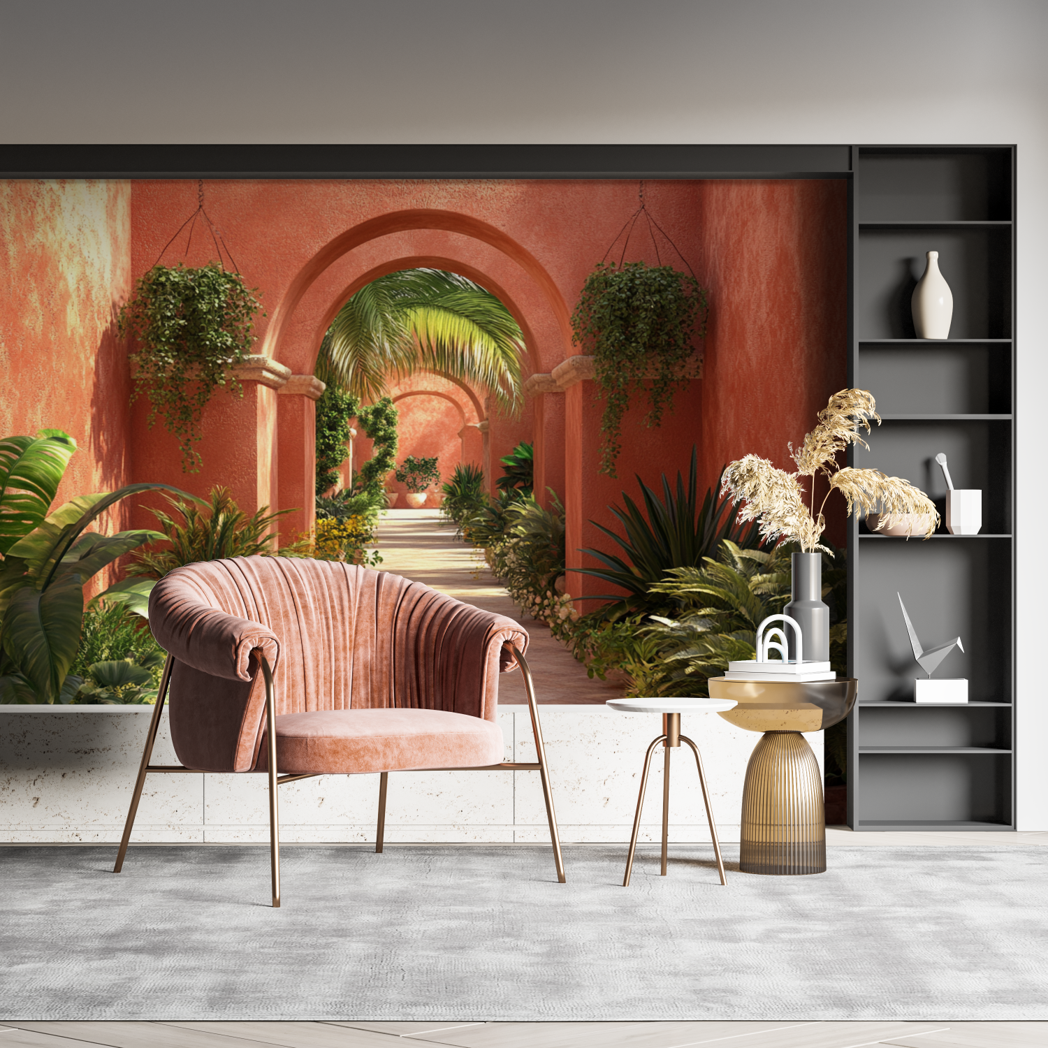 Terracotta 3D Wallpaper | Murals Wallpaper