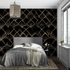 Black Art Deco Wallpaper | Murals Wallpaper