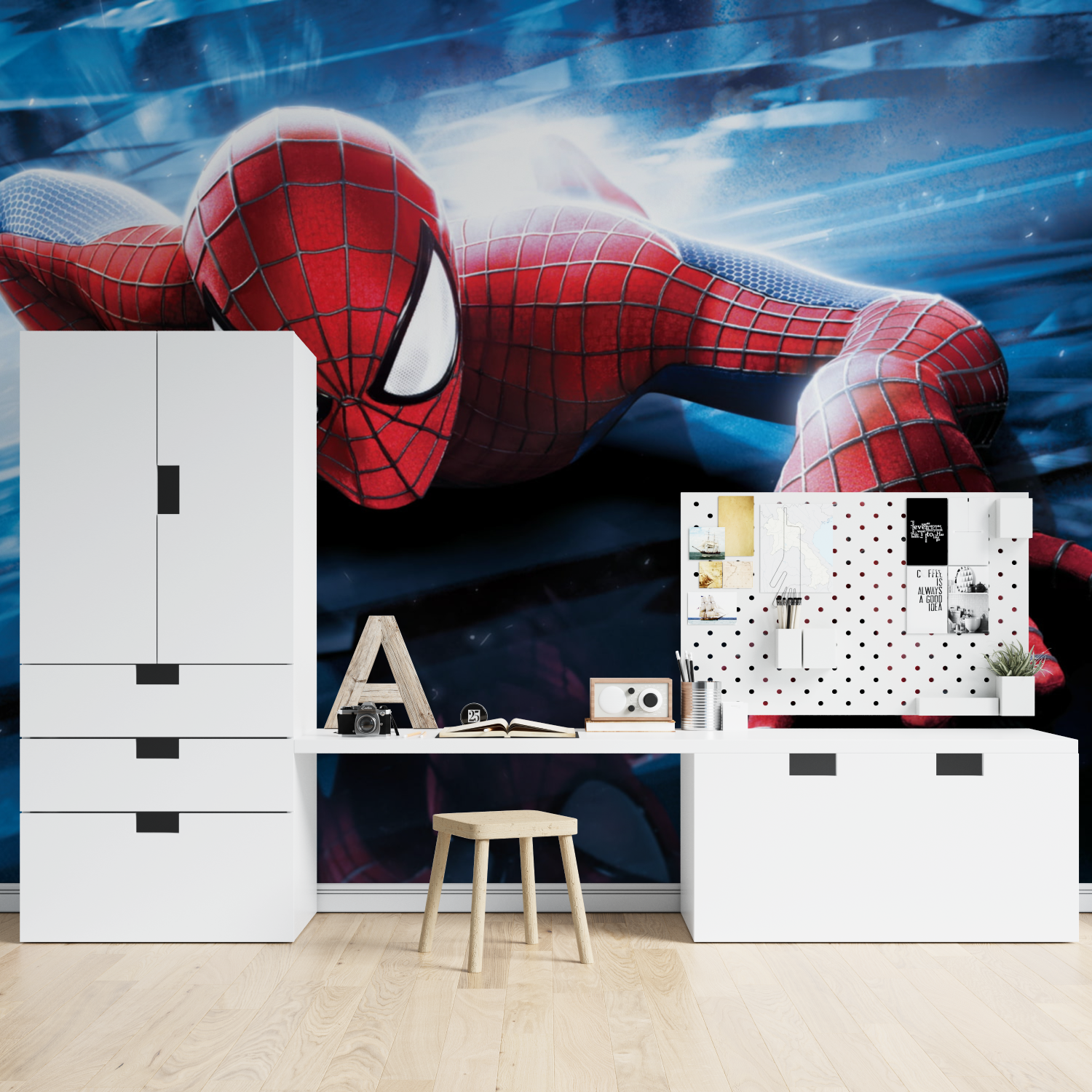 Spider-Man Climbing Wallpaper | Murals Wallpaper