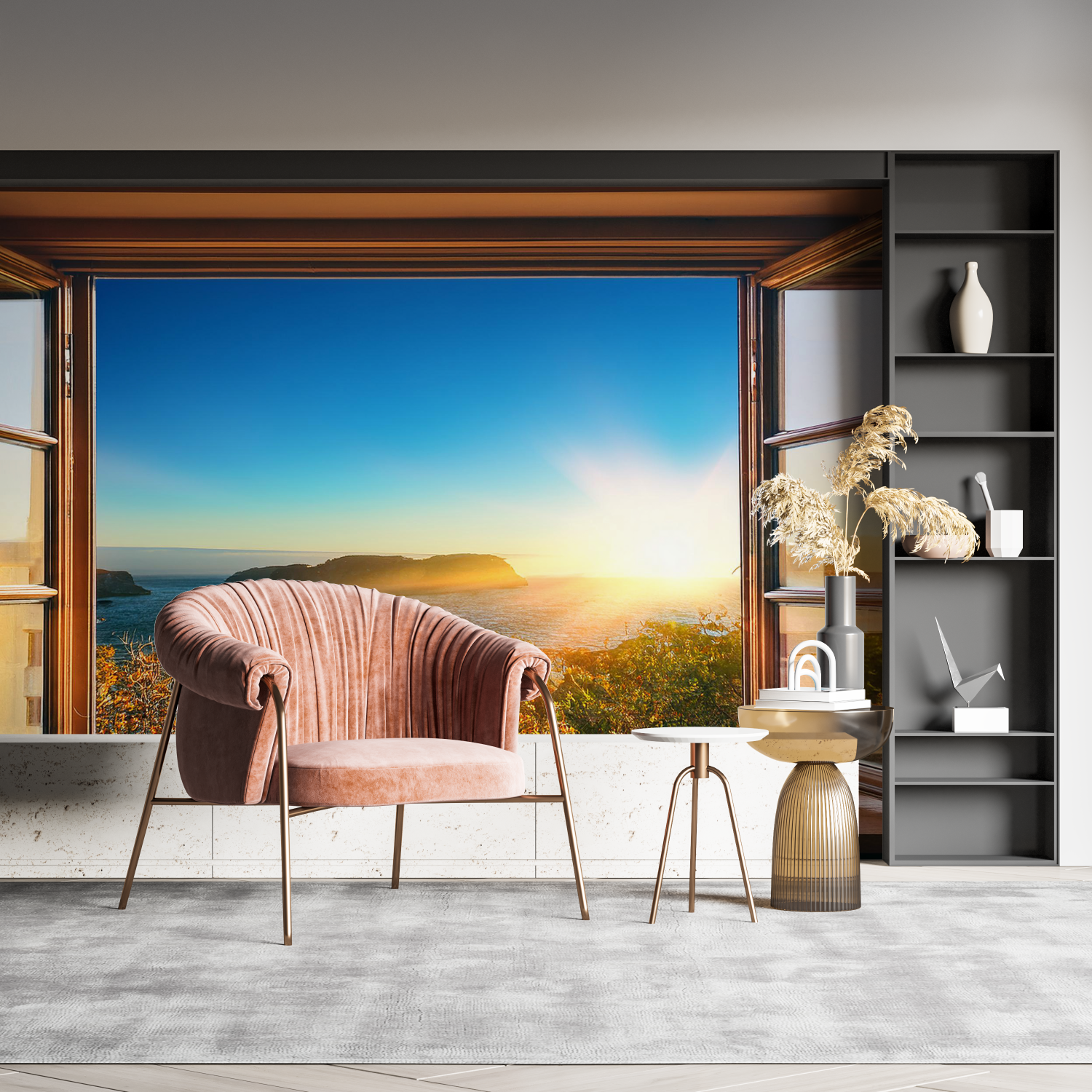 3D Window Wallpaper | Murals Wallpaper