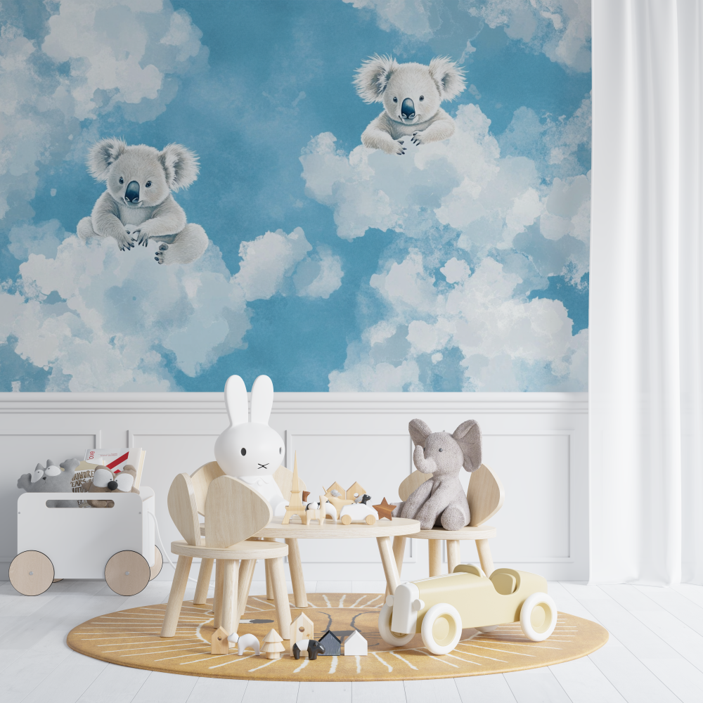 Koala Wallpaper in Apnea in the Sky | Murals Wallpaper