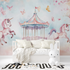 Unicorn Wallpaper 4 Walls Carousel Party | Murals Wallpaper