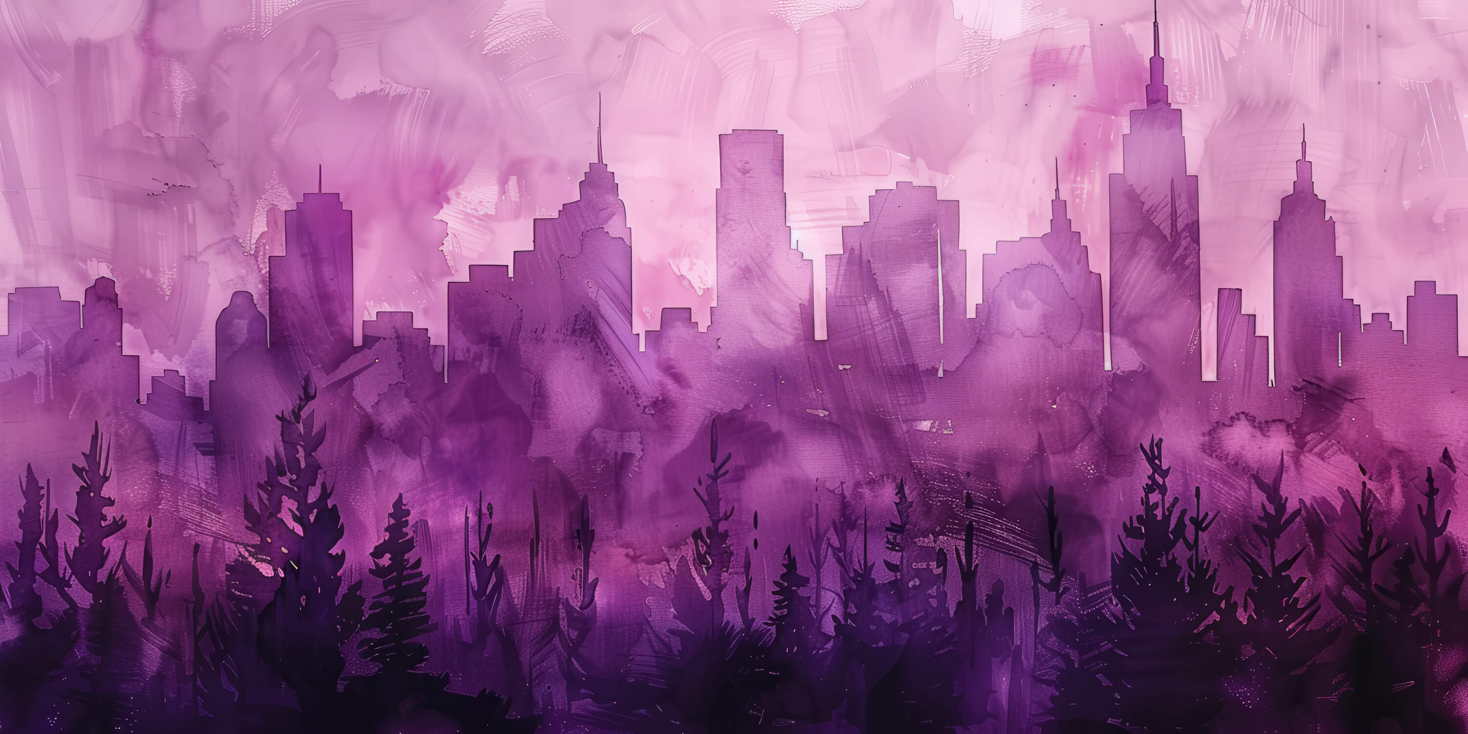 Black and Purple Wallpaper | Murals Wallpaper