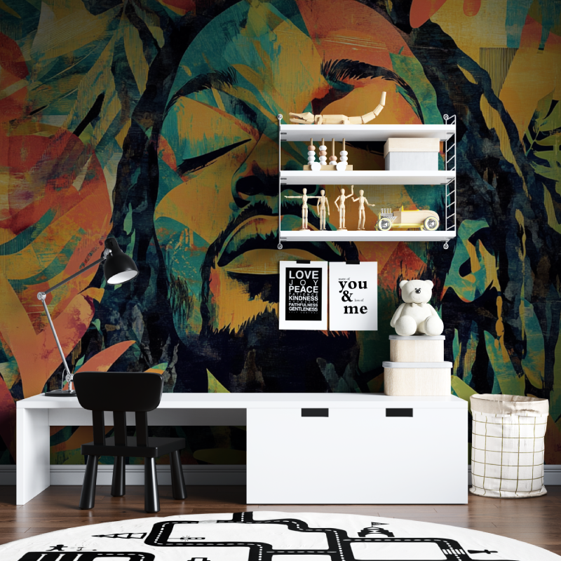 Afro Salon Wallpaper | Murals Wallpaper