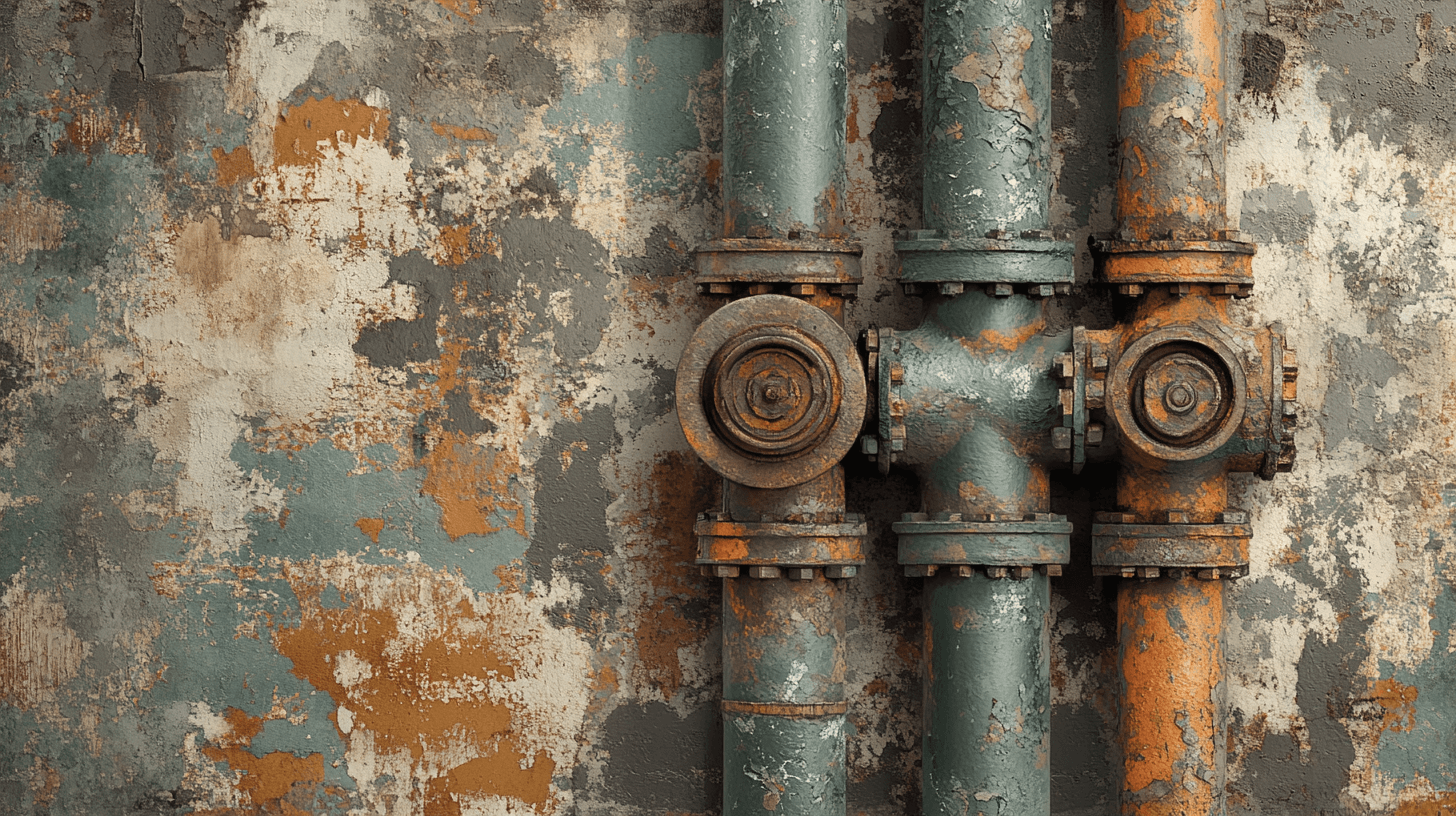 Vintage Pipe Wallpaper | Murals Wallpaper