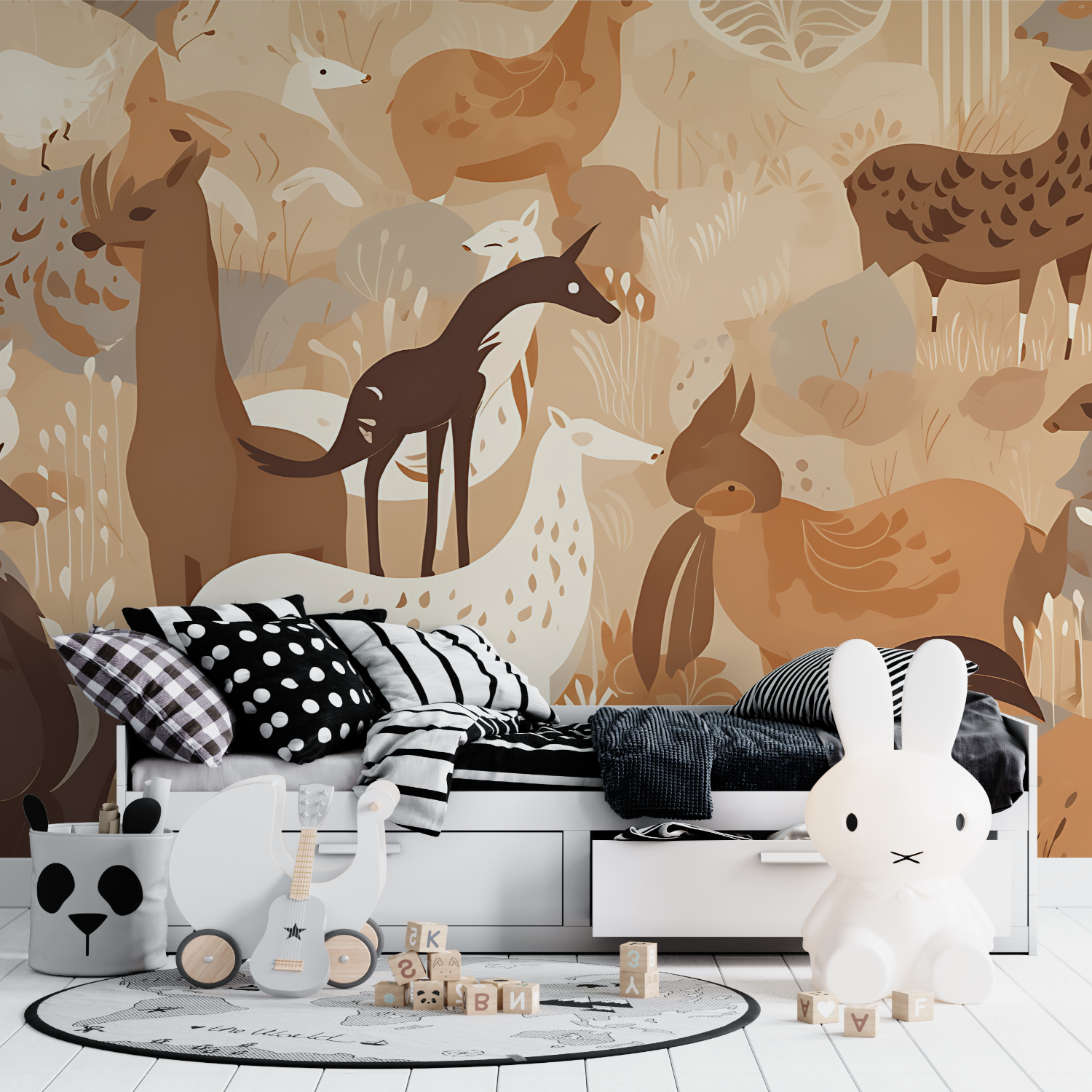 Terracotta Kids Wallpaper | Murals Wallpaper