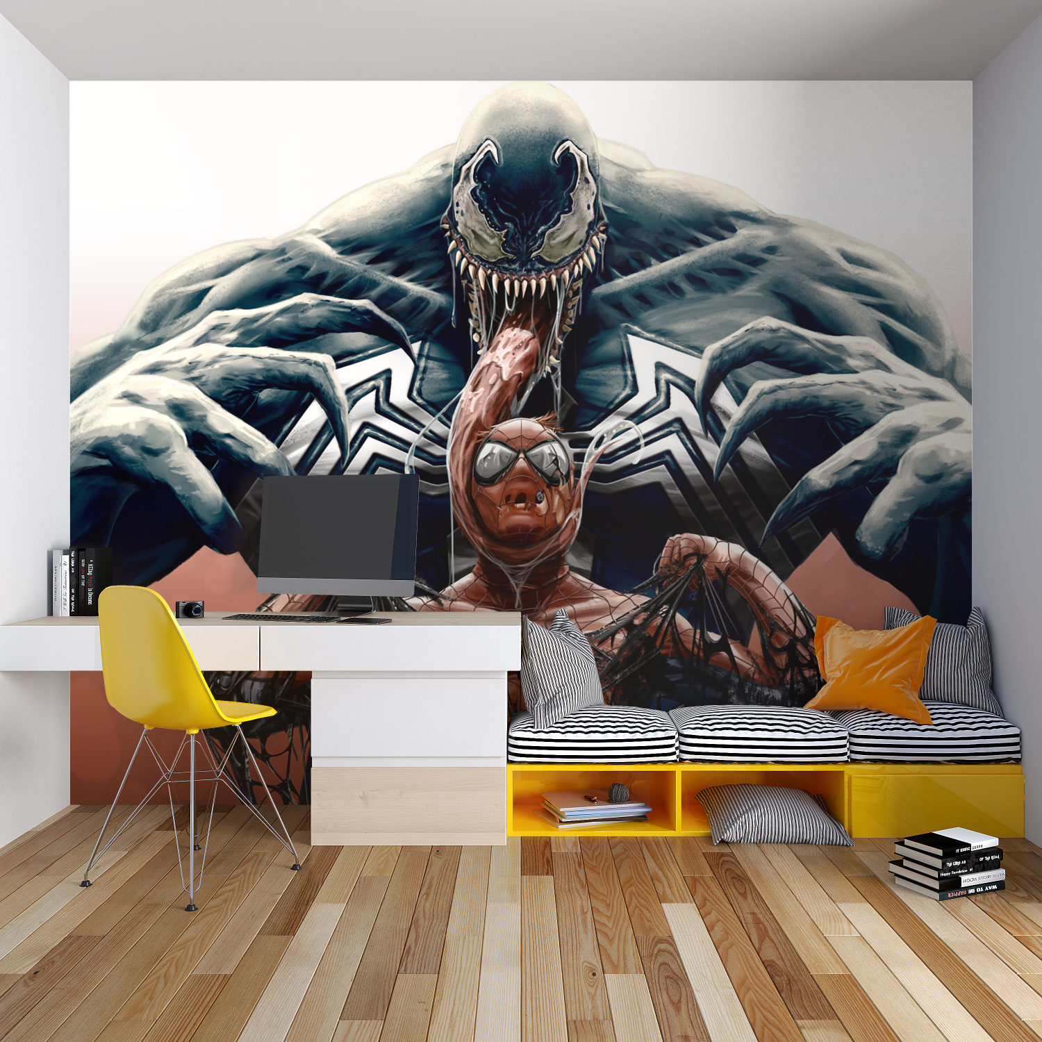 Spider-Man Large Venom Wallpaper | Murals Wallpaper