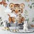 Safari Tiger Wallpaper for Kids | Murals Wallpaper
