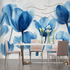 Blue Tulip Wallpaper | Murals Wallpaper