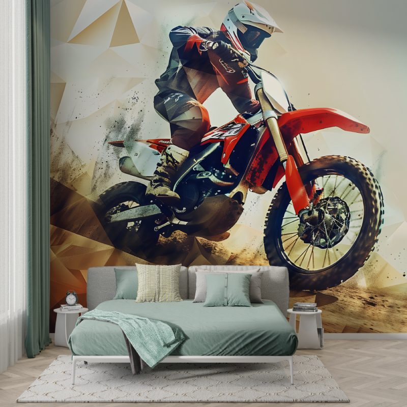 Boys Motorcycle Wallpaper Room | Murals Wallpaper