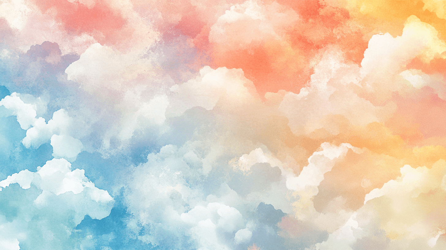 Floating Horizons Watercolor Wallpaper | Murals Wallpaper